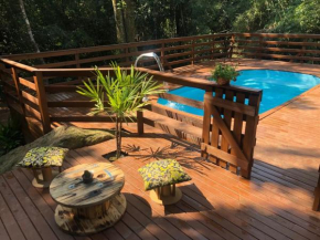 Recanto Maciel casa rústica em meio da natureza próximo a praia trilhas cachoeira